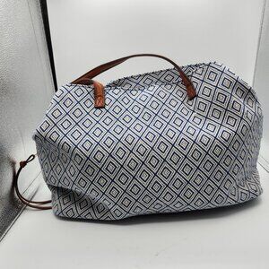 Street Level Anchorage Diamond design carpet bag